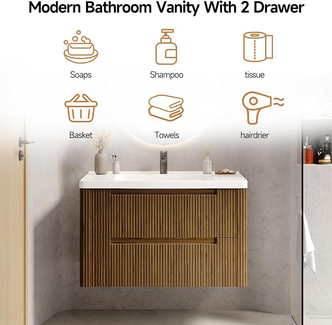 ONBRILL Modern Bathroom Vanity - Image 6