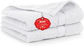 Ample Decor 100% Cotton Christmas White Hand Towel by AmpleDecor