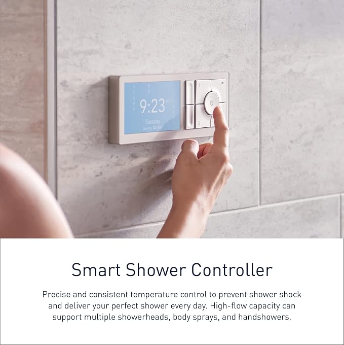 Moen Matte Black Smart Shower 4-Outlet Digital Water Controller - Image 2