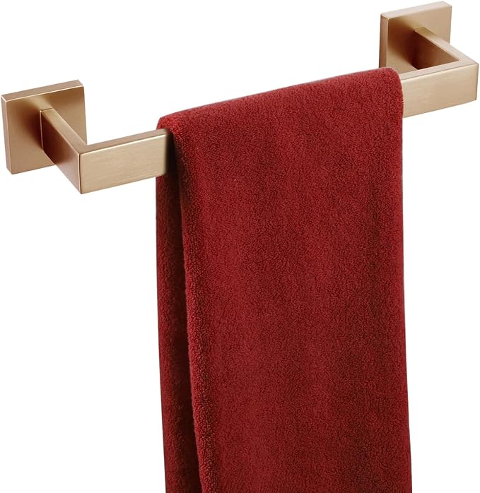 KOKOSIRI 12-Inch Towel Bar for Bathroom Kitchen Towel Holder Wall Mounted by KOKOSIRI