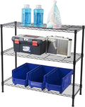 3 Tier Storage Racks Shelving, Heavy Steel Pantry Shelves, Adjustable Wire by Unknown