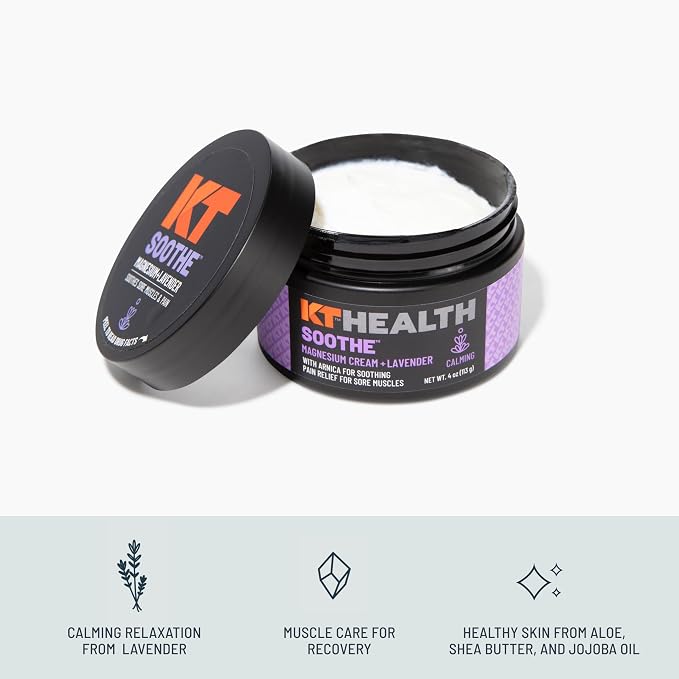 KT Health, Magnesium Cream, Soothe - Image 5