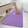 Buganda Memory Foam Bath Mat, Ultra Soft and Non-Slip Bathroom Rugs, Water by Buganda
