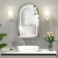 20x31 Inch Arched LED Medicine Cabinet by Mepplzian