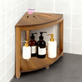 Corner Shower Stool 14.5 in, Shower Foot Rest by Unknown