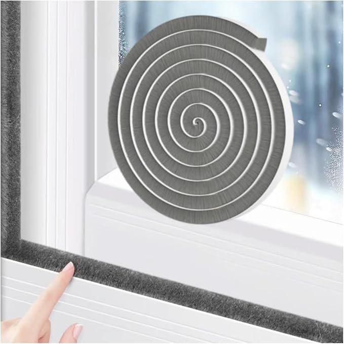 Window Weather Stripping Door Seal, 16.5FT Self-Adhesive Soundproofing Weather by Unknown