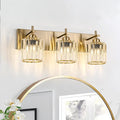 Modern Crystal Bathroom Vanity Lights, Crystal Wall Lighting by HUOKU