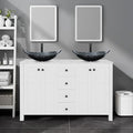 48 inch White Bathroom Vanity by Solidee