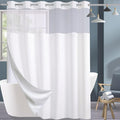 Conbo Mio Extra Wide No Hook Shower Curtain by ConboMio