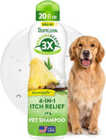 TropiClean Itch Relief Dog Shampoo, Powerful Odor Control, Long-Lasting by TropiClean