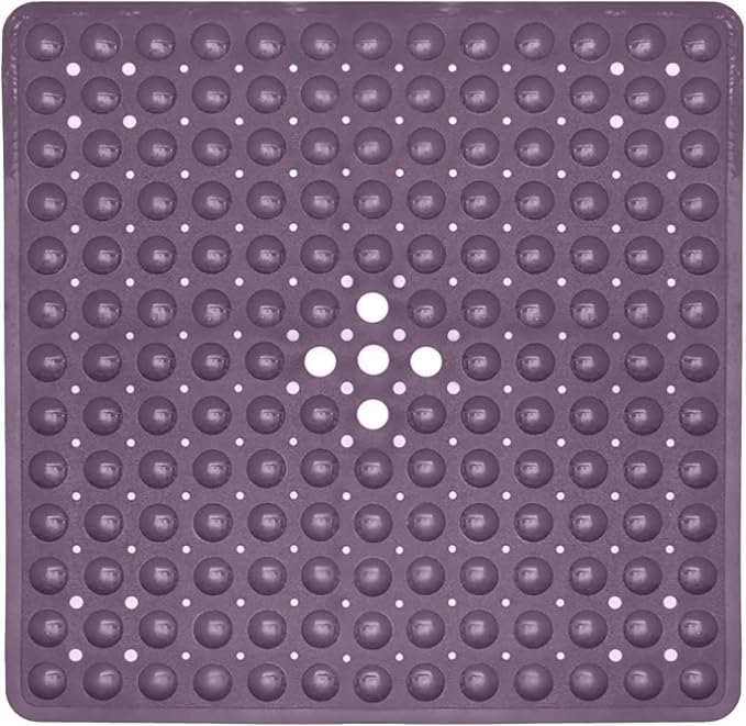 ENKOSI Square Non-Slip Shower Mat – 21" x 21" Anti-Slip Shower Stall Mat by ENKOSI