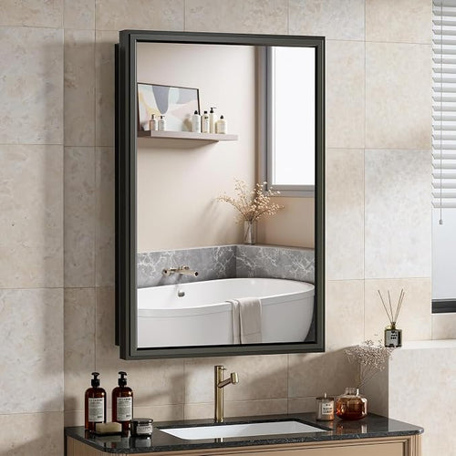 16x24 Inch Medicine Cabinet Mirror by BOHMIROO