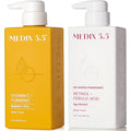 MEDIX Fragrance Free Firming Retinol Body Lotion + Brightening Vitamin C Cream by Medix55