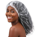 10 PCS Oversized Disposable Plastic Shower Cap, Large Lengthen Elastic by Unknown
