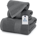 DAN RIVER 100% Ring Spun Cotton 3-Piece Towel Set, Bath Towel, Hand Towel and by DanRiver