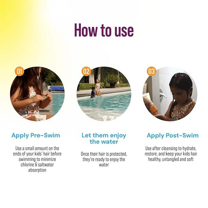 TRIHARD Kids Chlorine Hair and Body Protection Essentials - Image 3
