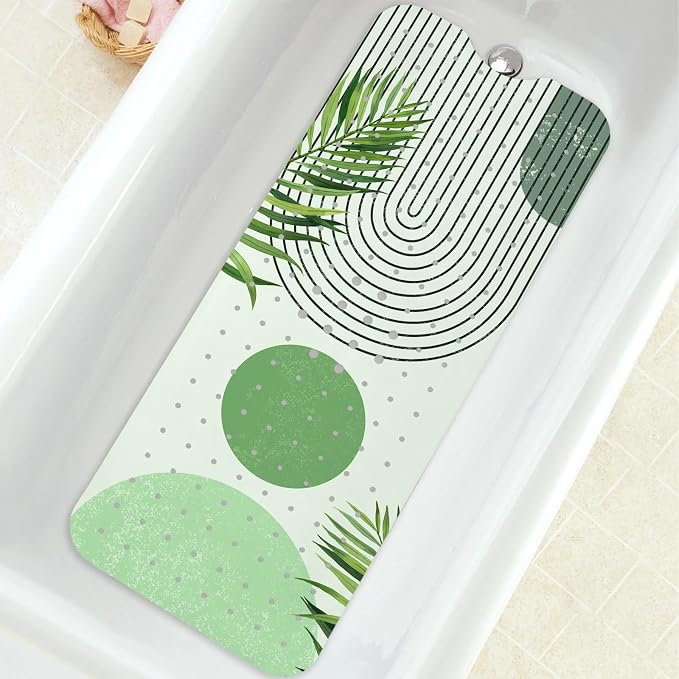 Bathtub Mat Non Slip, Bohemia Extra Long Bath tub Mat Shower Floor Mat by BathtubMat