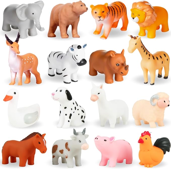 Baby Bath Toys, for Infants 6-12& Toddlers 1-3, No Hole Bathtub Toys by WQTHEGlobalCorporation