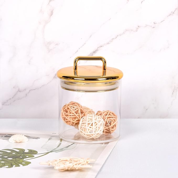 16 oz Small Acrylic Storage Apothecary Jar - Image 3