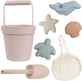 BLUE GINKGO Modern Baby Toys | Travel Friendly Beach Set | Silicone Bucket by BLUEGINKGO