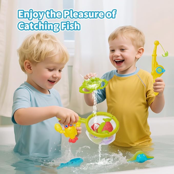 Toddler Bath Toys for Kids, Bathtub Water Table Pool Toys for Toddlers and - Image 3