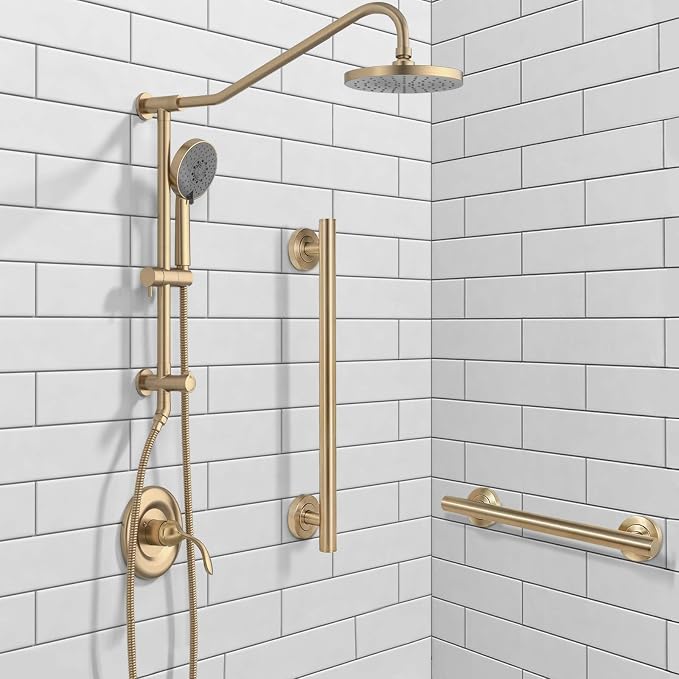 Lava Odoro Shower Grab Bar, Modern Stainless Steel Handicap Grab Bar - Image 7