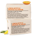 Wavertree & London Lemon Myrtle & Orange Blossom Scented Natural Soap Bars by AustralianNaturalSoap