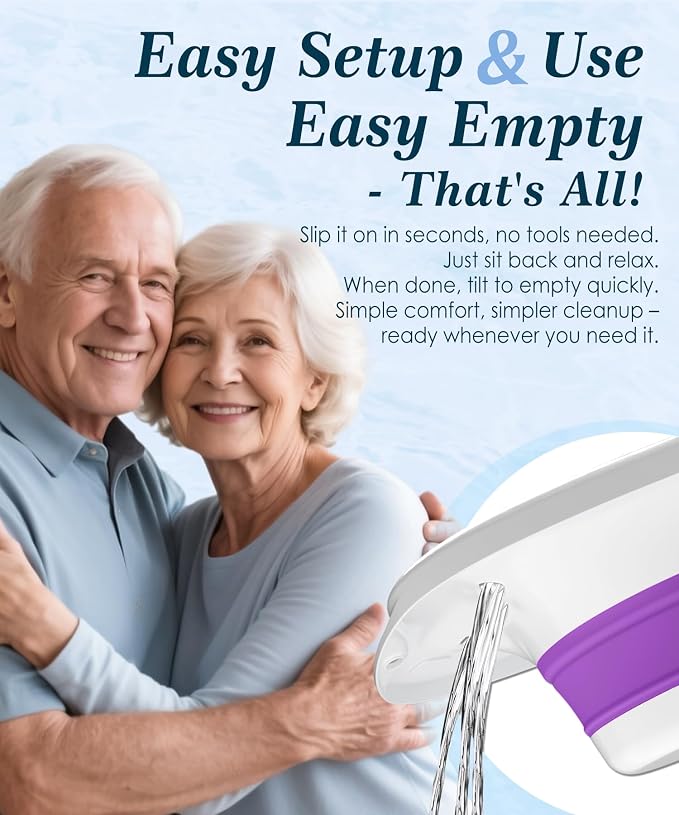 Sitz Bath, Sitz Bath for Toilet Seat, Postpartum Essentials and Hemorrhoids - Image 7