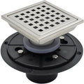 4 Inch Square Shower Floor Drain by Unknown