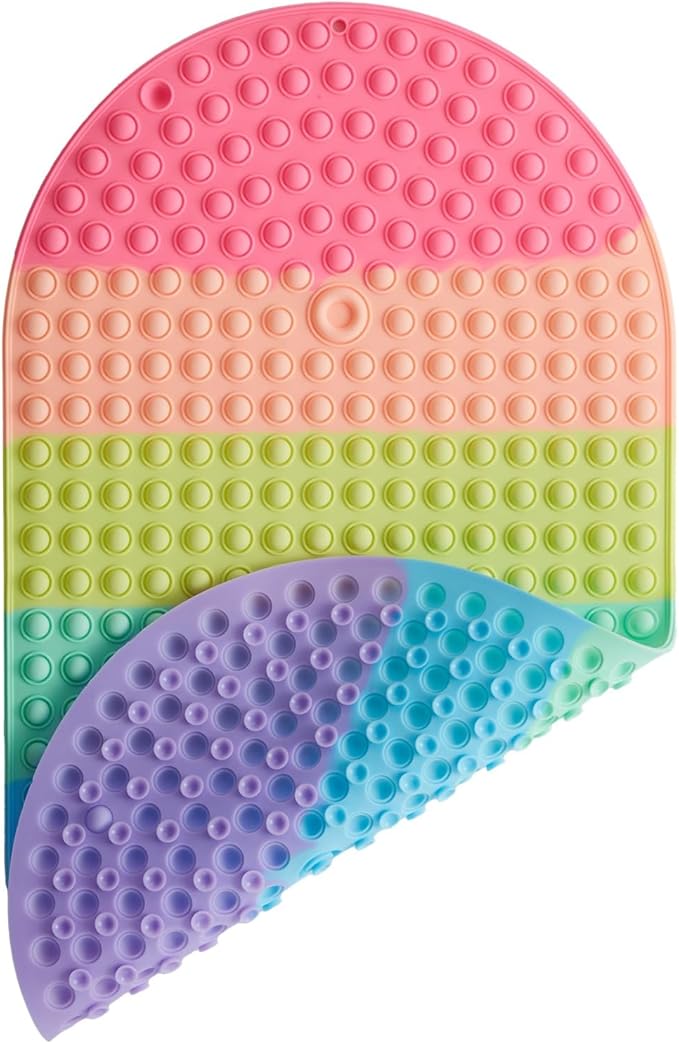 Baby & Toddler Bath Mat for Tub，Silicone Non Slip Bathtub Mat for Kids by joiyota