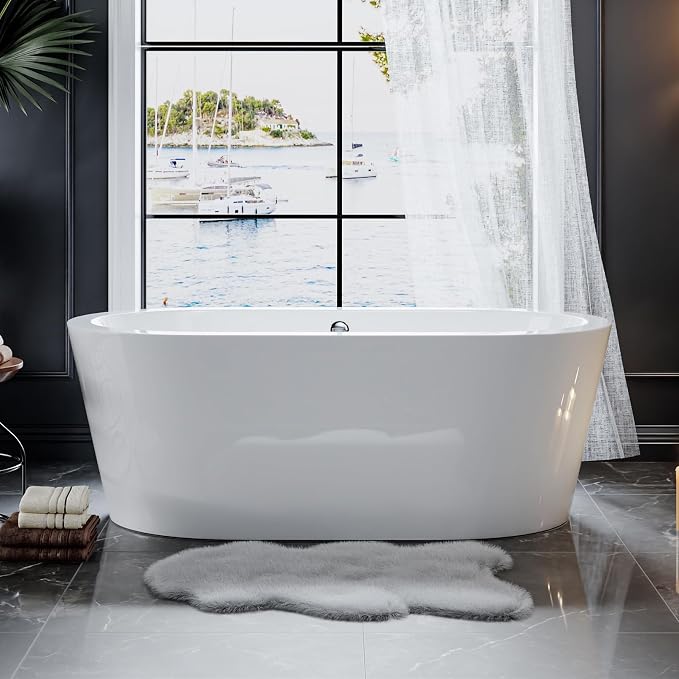 Empava Bathtub, Acrylic Free Standing Tub by Empava