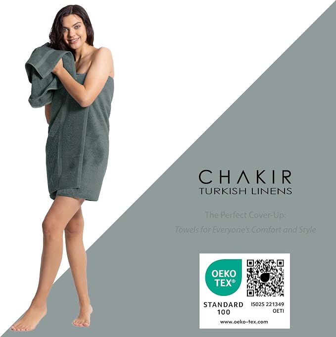 Chakir Turkish Linens |Hotel & Spa Quality 100% Cotton Premium Turkish Towels | - Image 3
