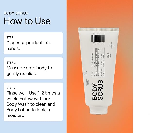 Dedcool Body Scrub Taunt – Gentle Exfoliating Formula - Image 3