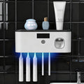 Toothbrush Holders for Bathrooms, Toothbrush Holder Wall Mounted by Coniengk
