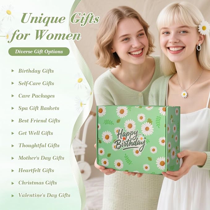 Birthday Gifts for Women Self Care Gifts for Women Happy Birthday Gift Baskets - Image 8