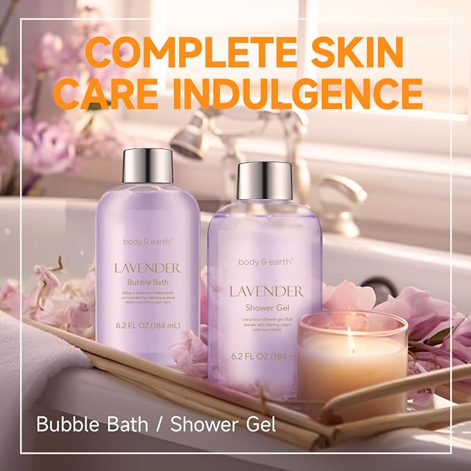 BODY & EARTH Bath and Body Gift Set - Image 5
