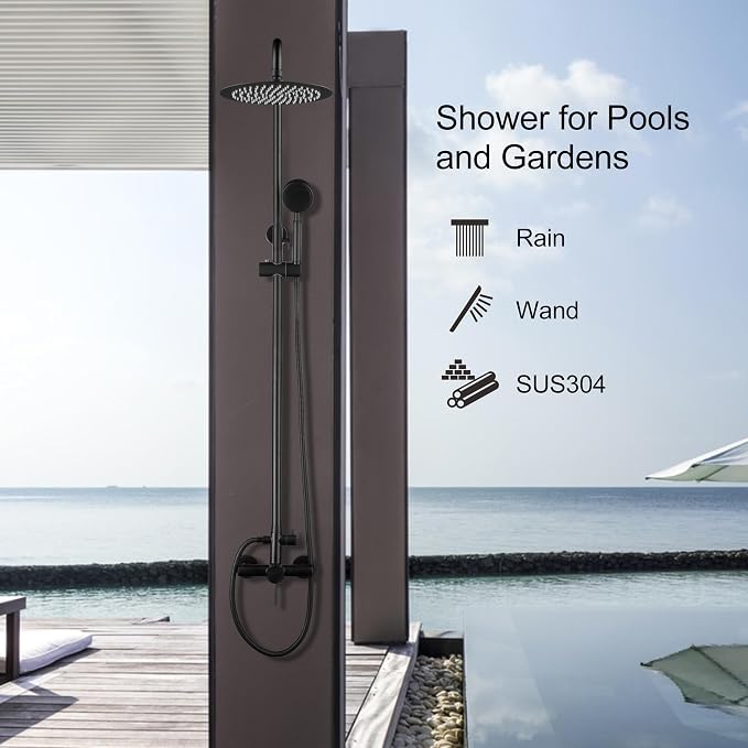 Shower Faucet - Shower Faucets Sets Complete, Shower System - Outdoor Shower - Image 2