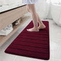Buganda Memory Foam Bath Mat, Ultra Soft and Non-Slip Bathroom Rugs, Water by Buganda