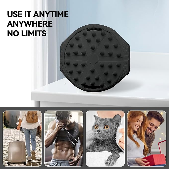 OTHIX Dual-Sided Silicone Body Scrubber, 2-in-1 Silicone Loofah - Image 7