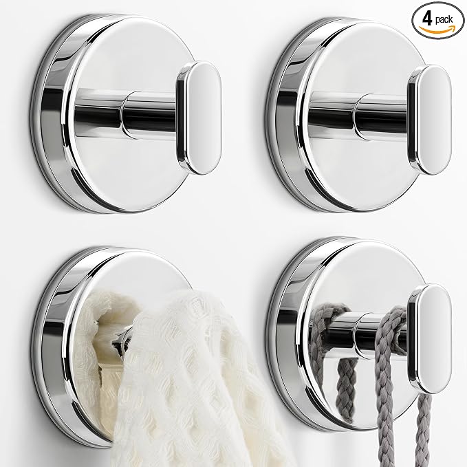 pickpiff Suction Cup Hooks for Shower: 15 LB Strong Wall Hanger for Bathroom by pickpiff