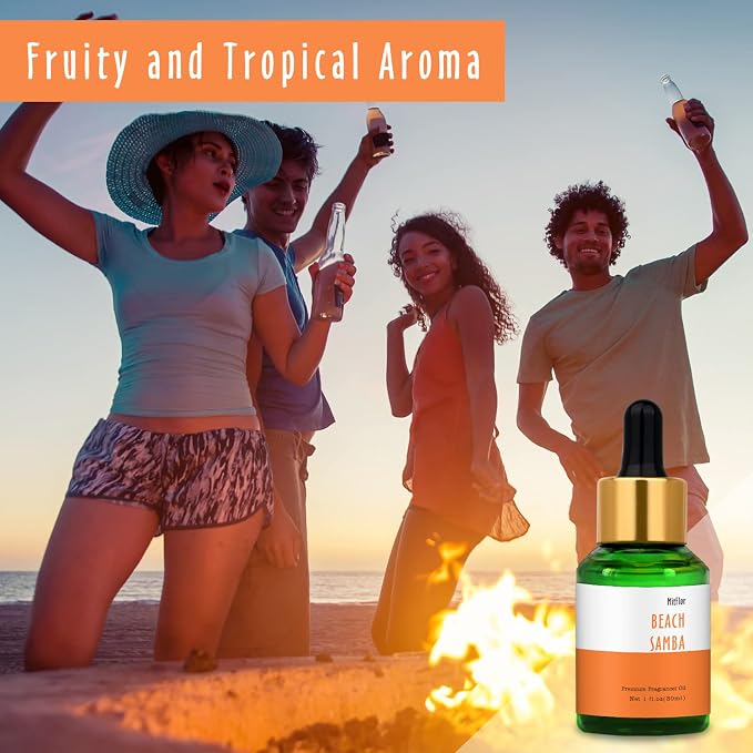 Beach Samba Fragrance Oil, MitFlor 30ml Scented Essential Oil, Large Size - Image 2