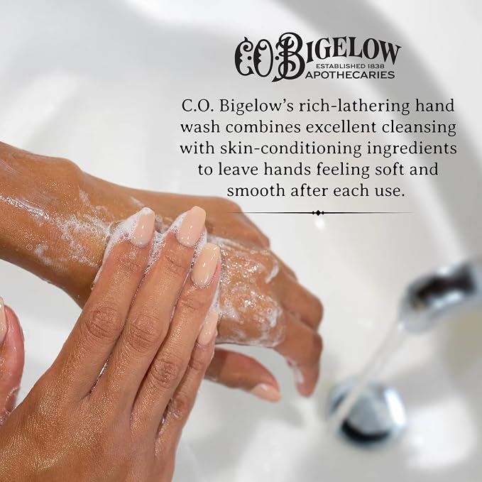 C.O. Bigelow West Village Rose Hand Wash, Iconic Collection Liquid Hand Soap - Image 3