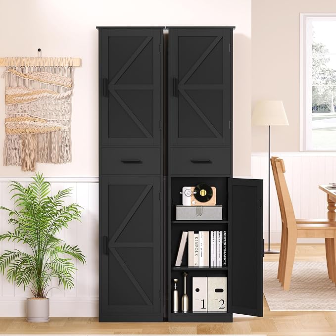 WEENFON Tall Bathroom Cabinet, Storage Cabinet - Image 2