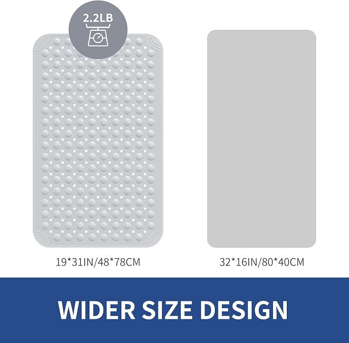 OTHWAY Non Slip Bathtub Mat, Anti-Slip Mats - Image 2