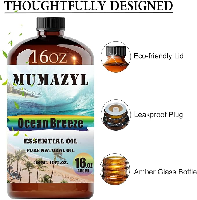 Ocean Breeze Essential Oil, Ocean Breeze Oil 16 Fl Oz 480ML - Image 3