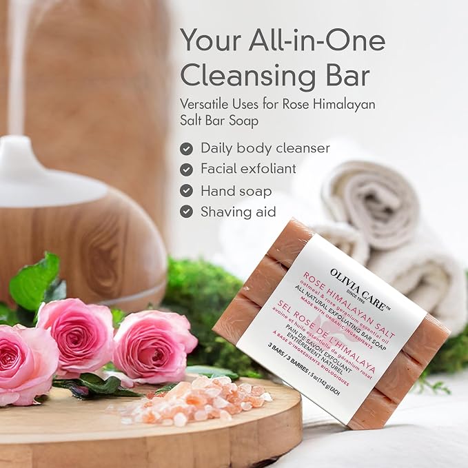 Olivia Care Exfoliating Bar Soap - Image 6