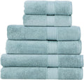 Christy Supreme Hygro Family Towel Set | Mineral Blue | 100% Luxury Supima by Christy