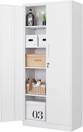 Metal Storage Cabinet-71” Tall Steel File Cabinets by Fesbos