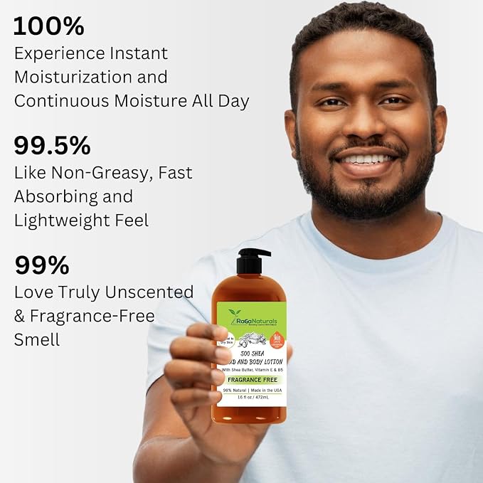 RaGaNaturals Natural Unscented Body Lotion - Image 3