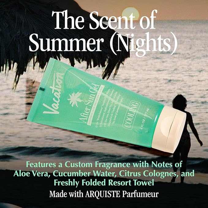VACATION After Sun Gel & Air Freshener Bundle, Soothing Aloe Vera - Image 3